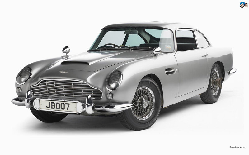 Silver Classic Car — Neutral, Photograph