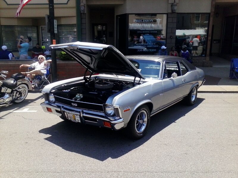 Silver Classic Car — Outdoor, Afternoon, Photograph, Motorcycle