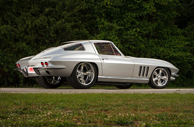 Silver Classic Car — Serene, Afternoon, Photograph, Trees
