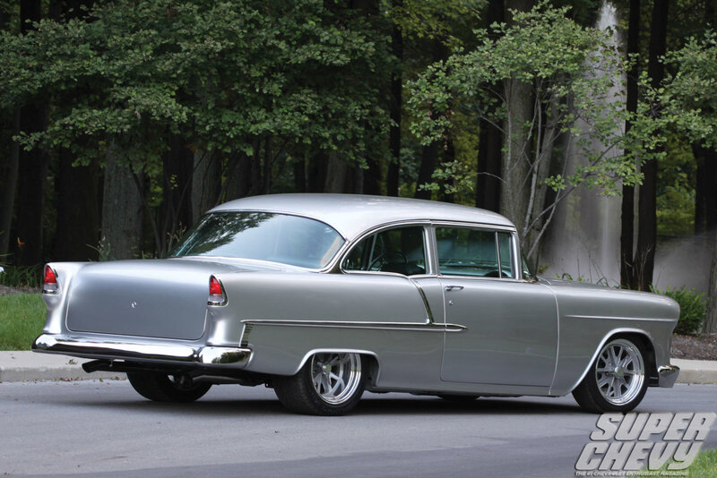 Silver Classic Car — Serene, Afternoon