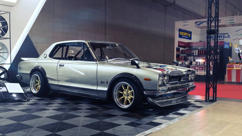 Silver Classic Car — Showroom