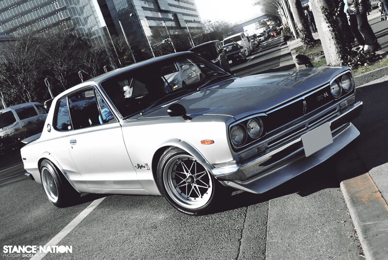 Silver Classic Car — White