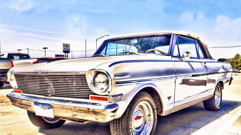 Silver Classic Convertible — Bright