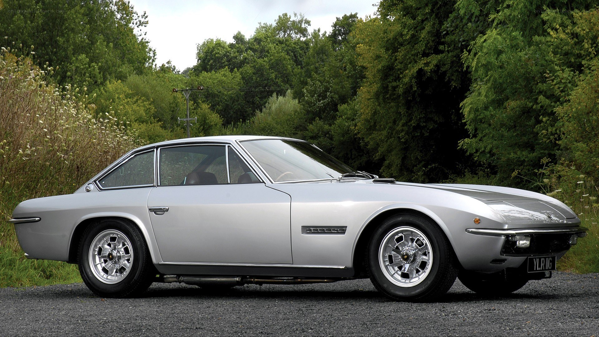silver classic coupe car