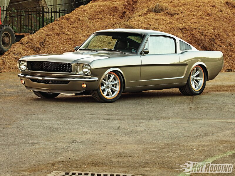Silver Classic Muscle Car — Calm, Afternoon, Photograph, Dirt Pile