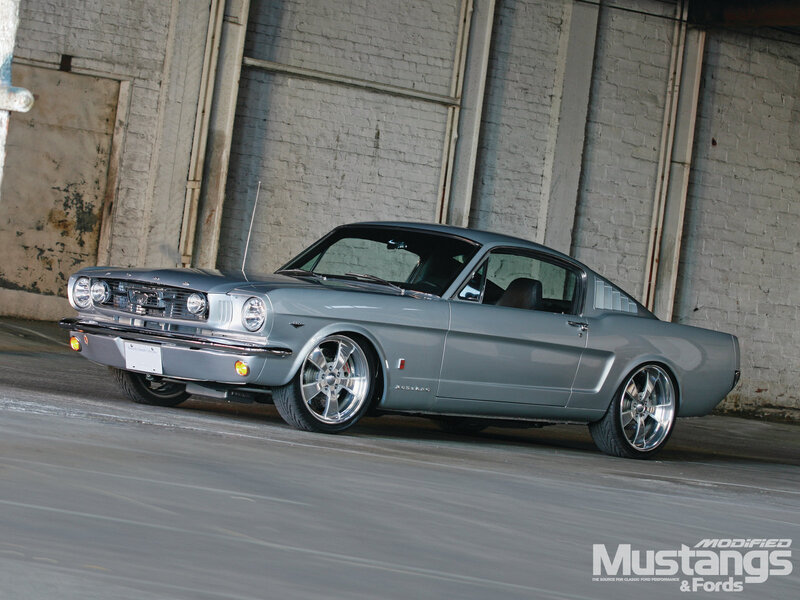 Silver Classic Mustang