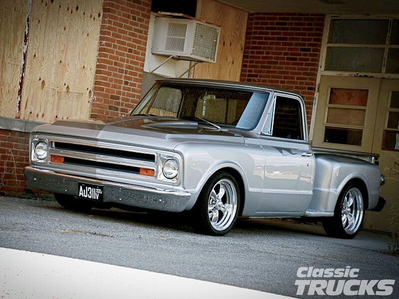 Silver Classic Pickup Truck — Calm