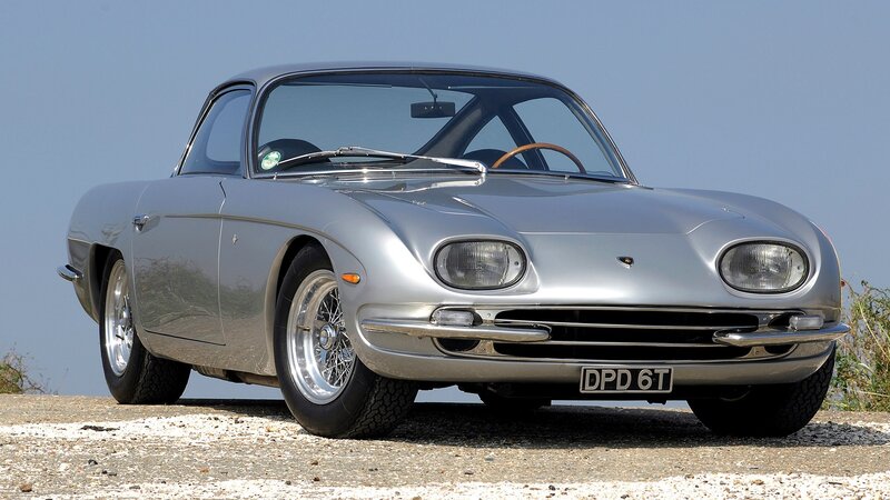 silver classic sports car