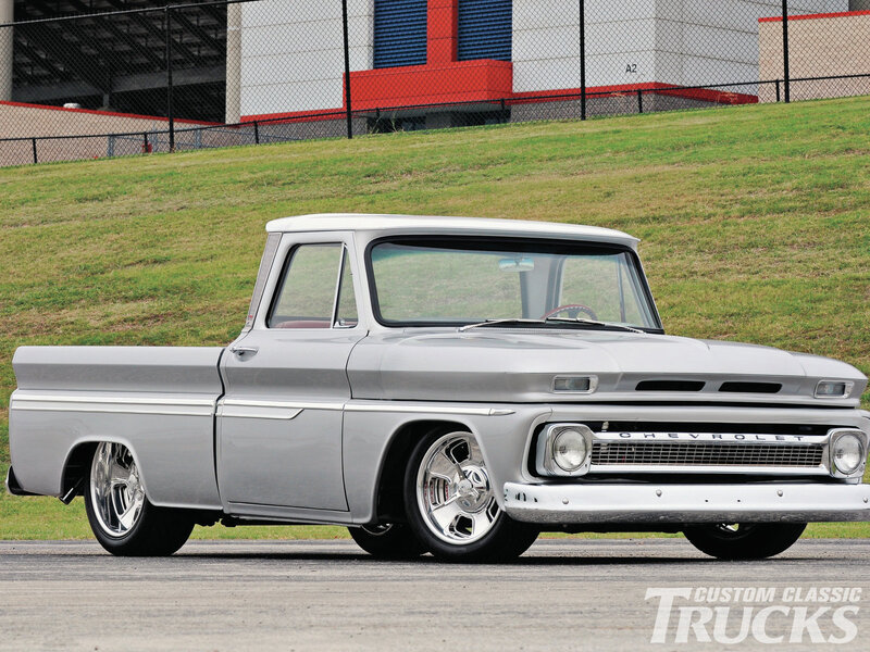 Silver Classic Truck