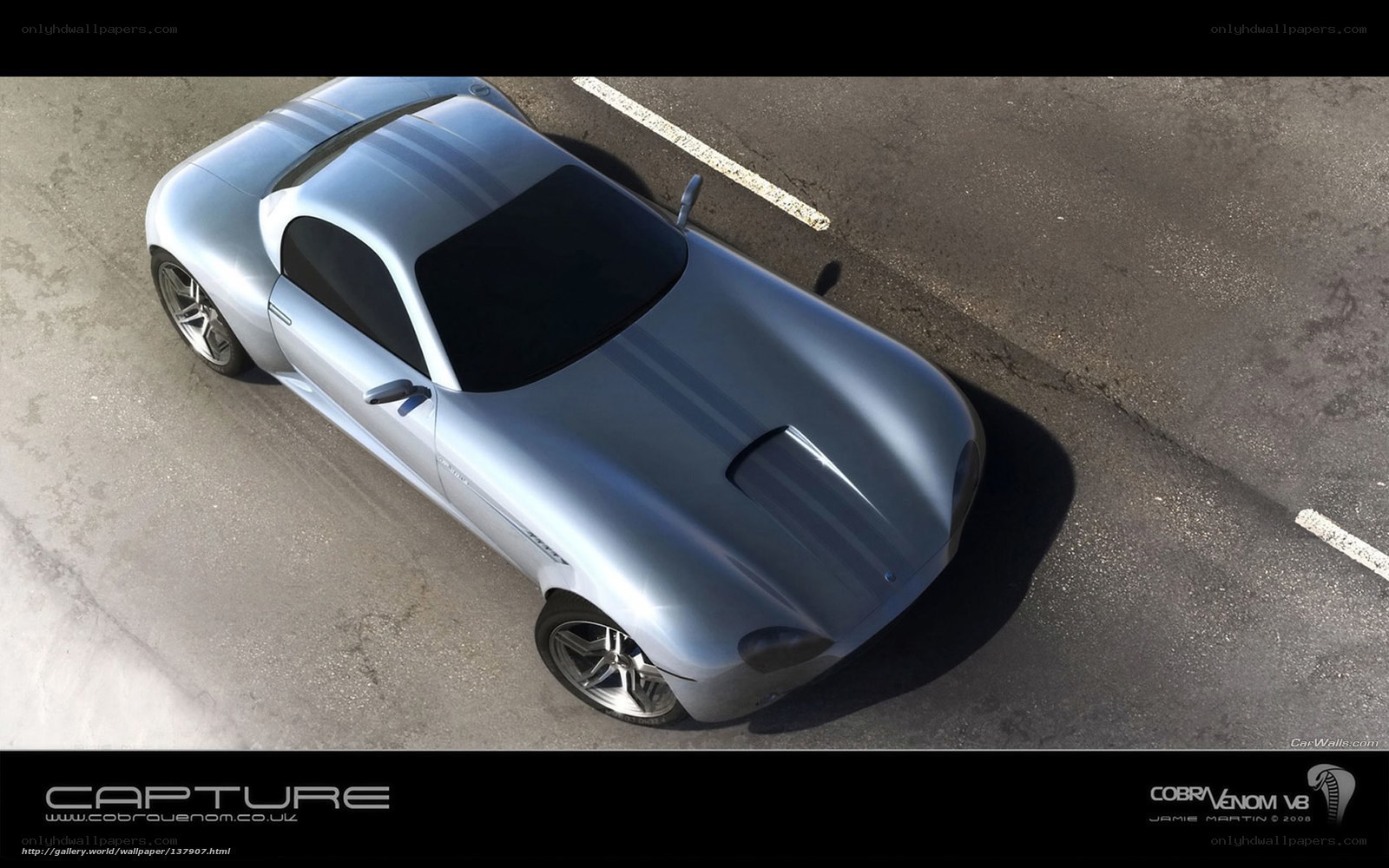 Silver Cobra Venom V8 Concept