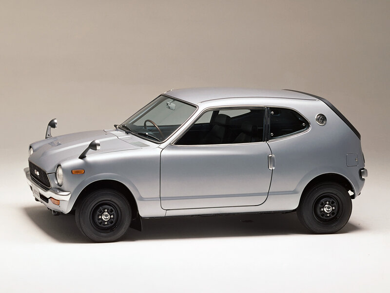 Silver Compact Car — Neutral, Photograph