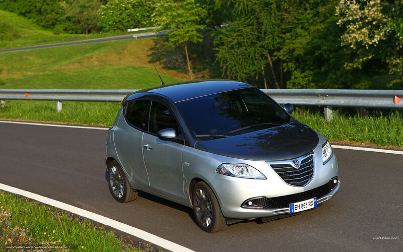 Silver Compact Car — Serene