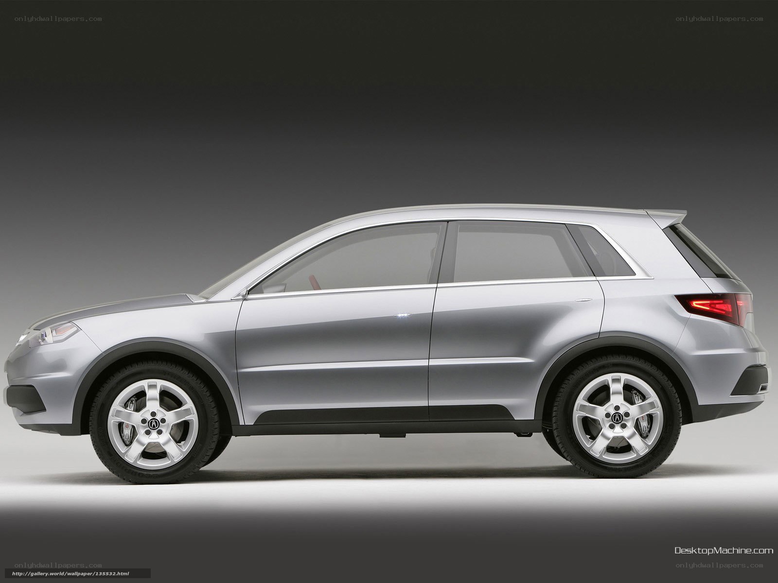 silver compact crossover car