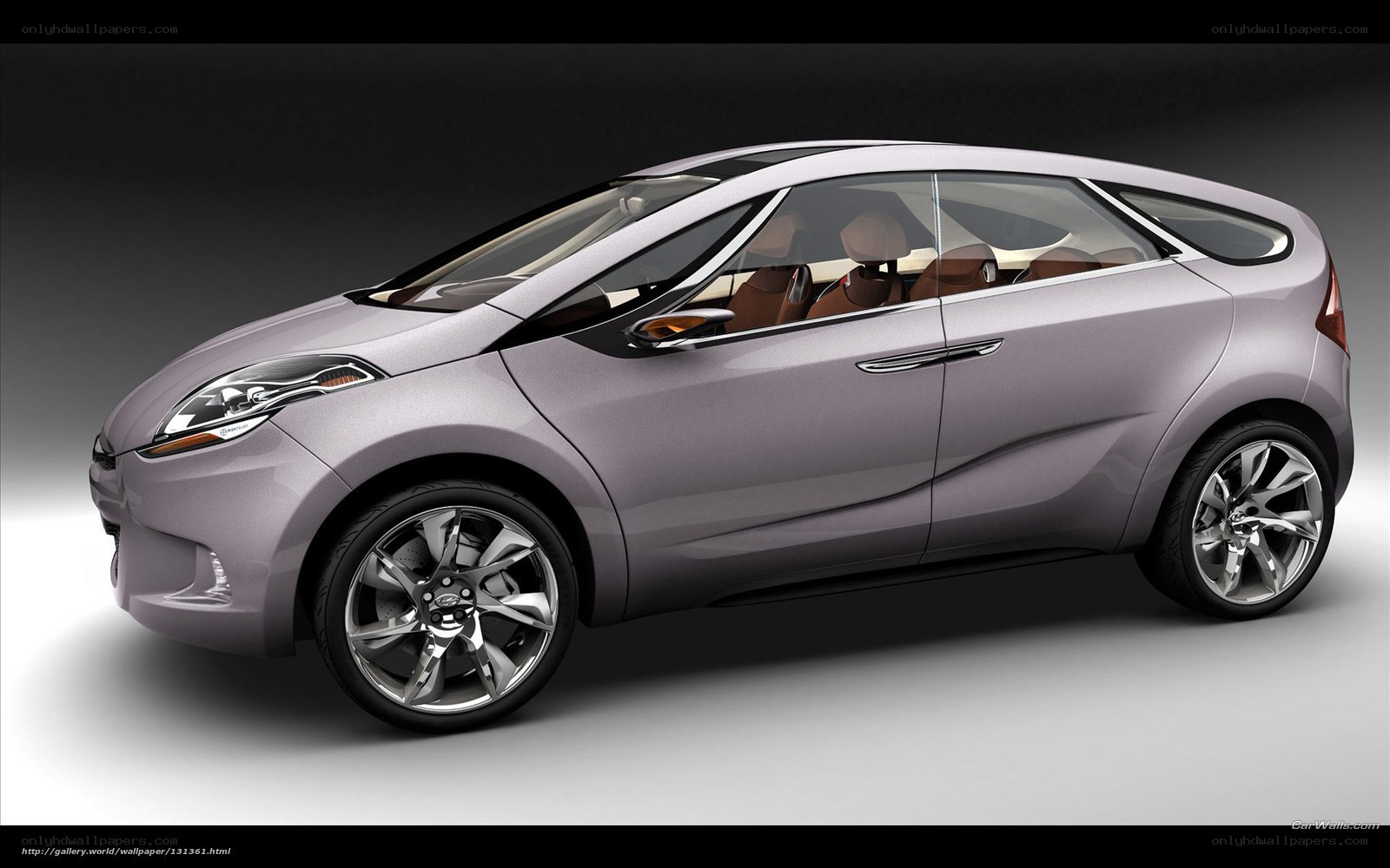 silver concept car
