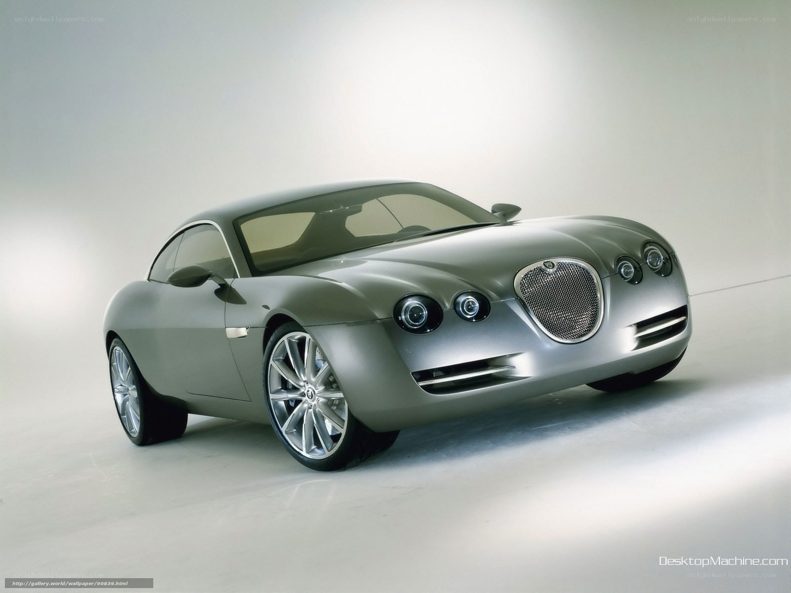 silver concept car