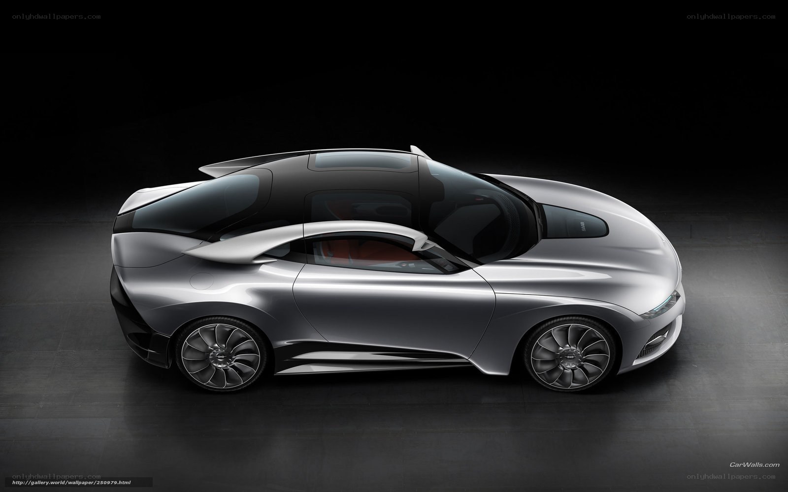 silver concept car