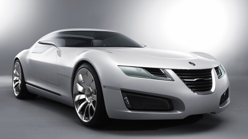 silver concept car