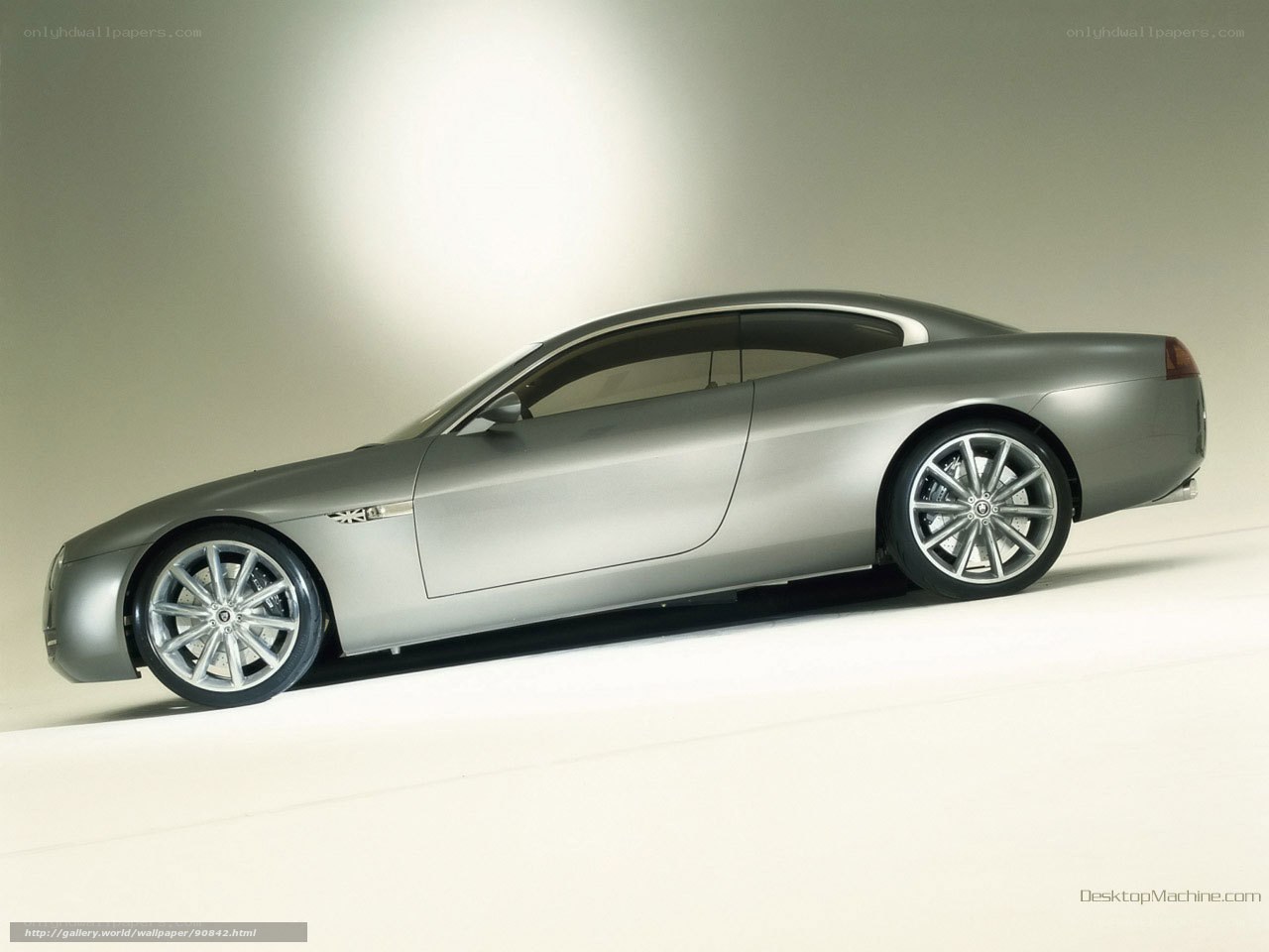 silver concept car