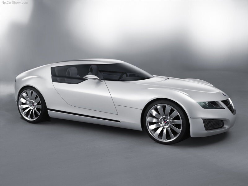 silver concept car