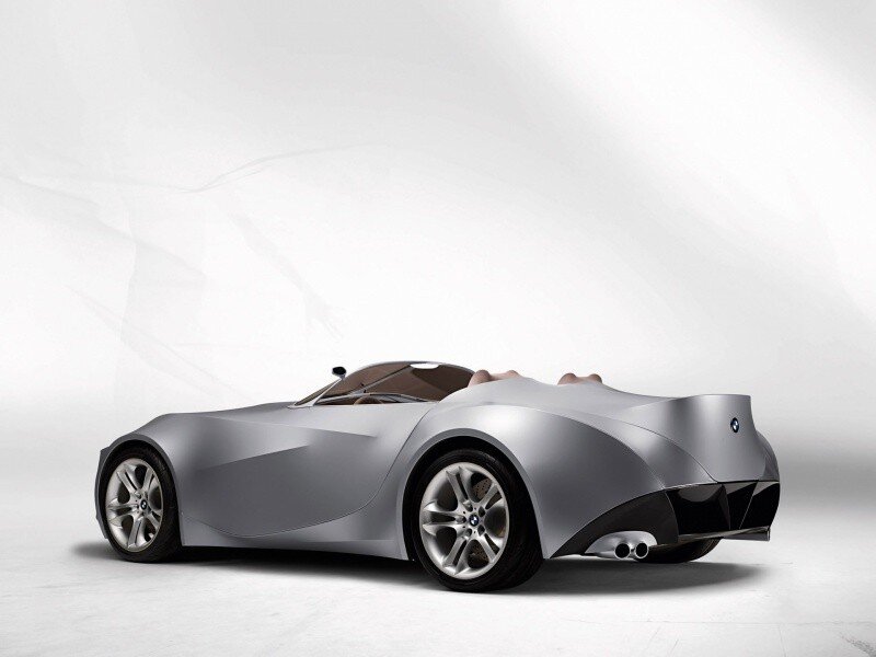 silver concept car