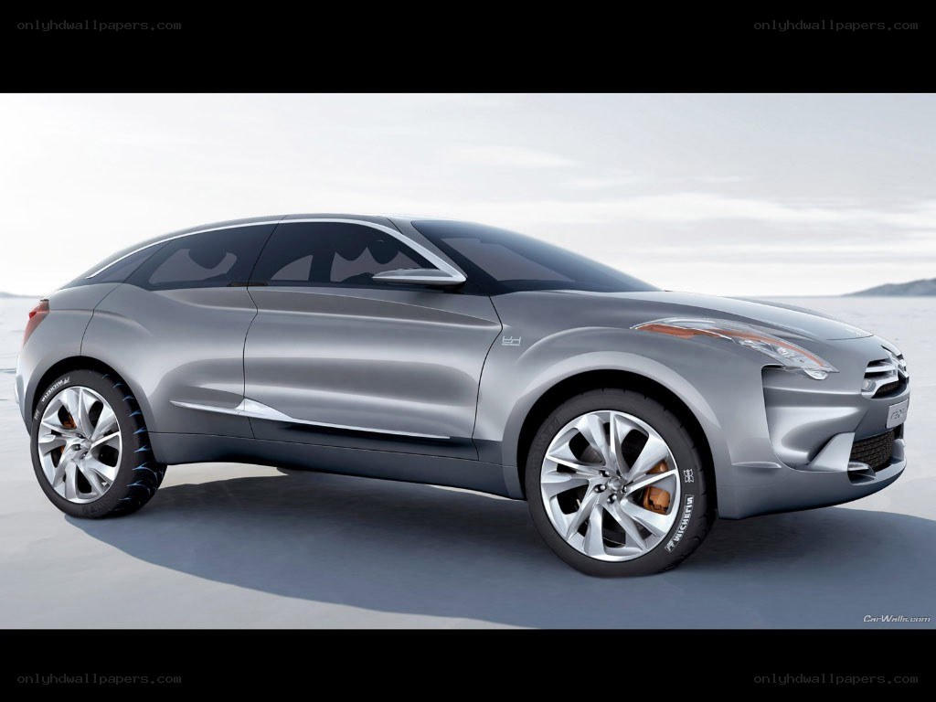 silver concept car