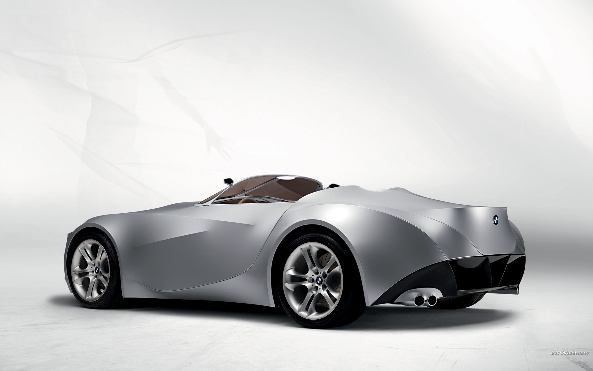 silver concept car