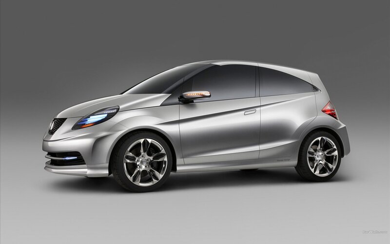 silver concept car
