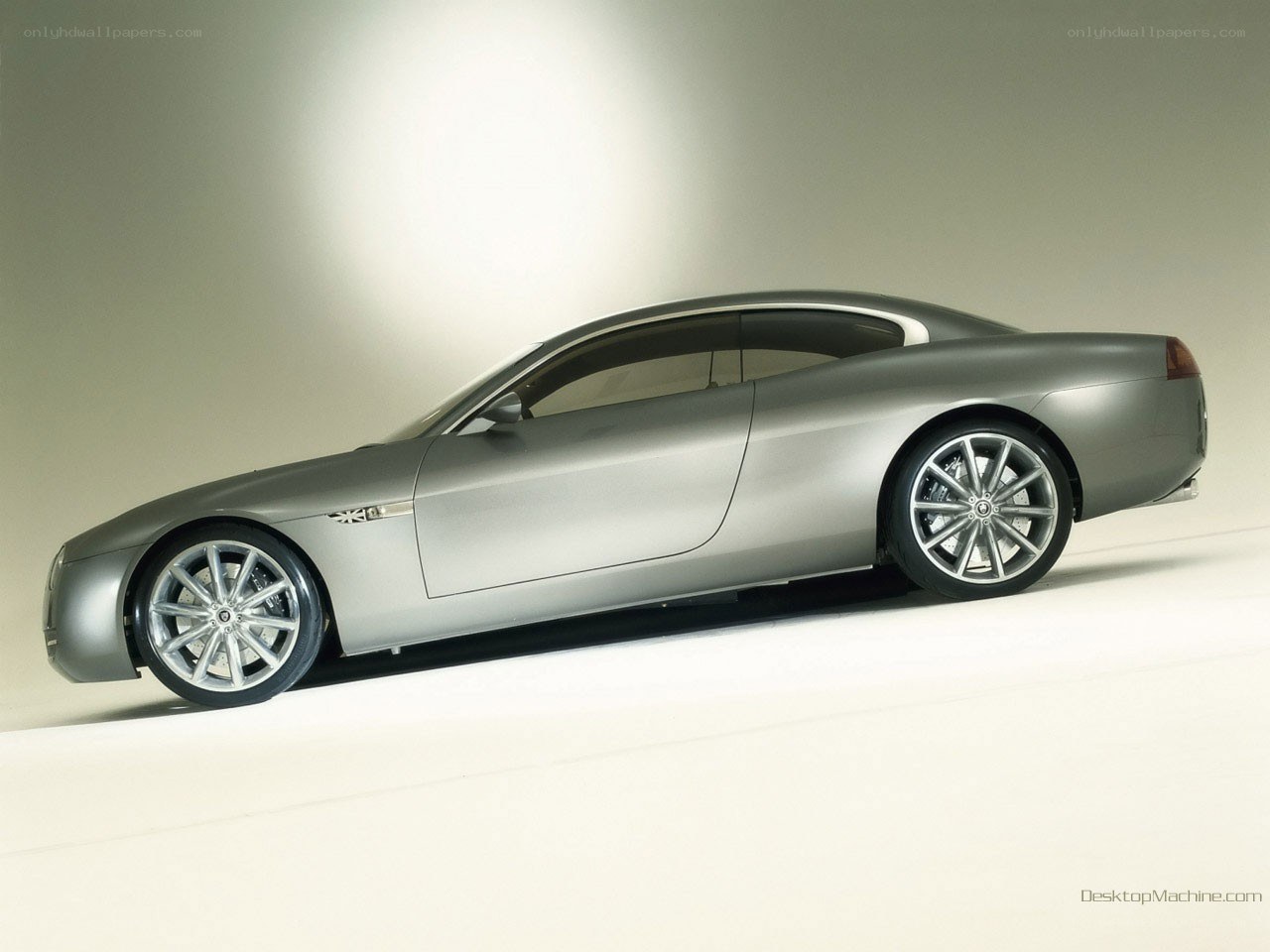 silver concept car