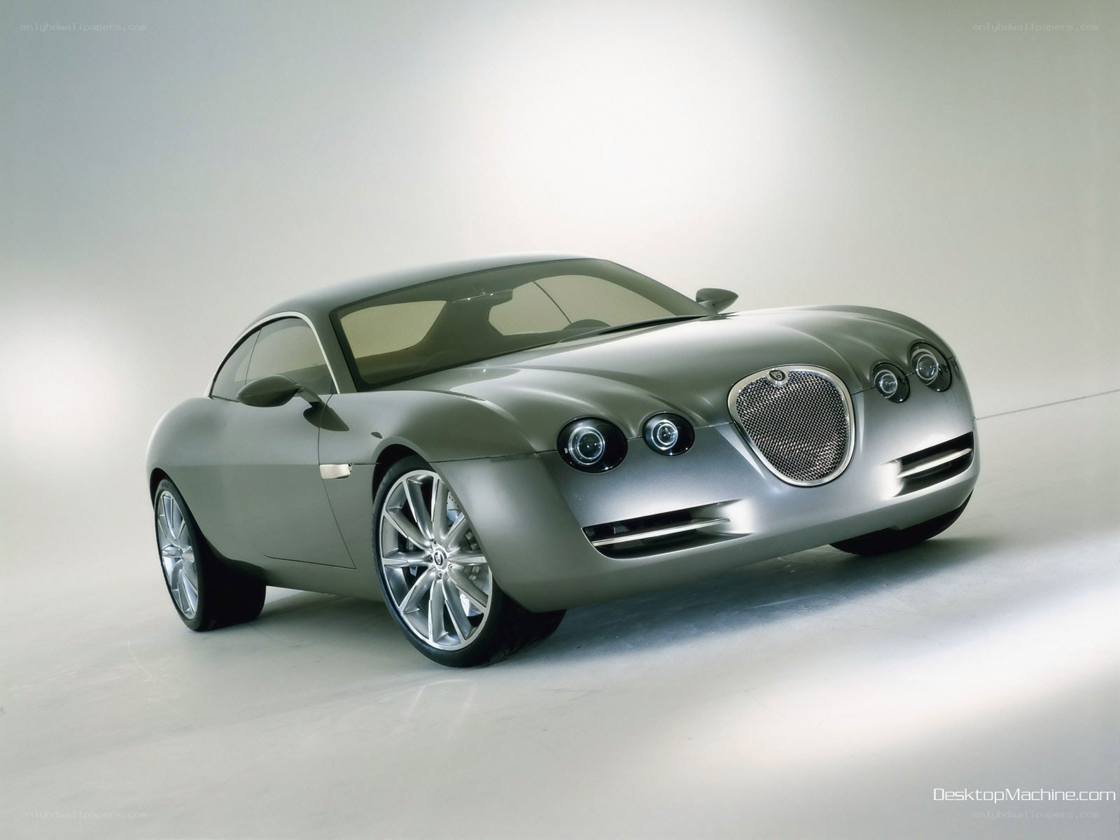 silver concept car