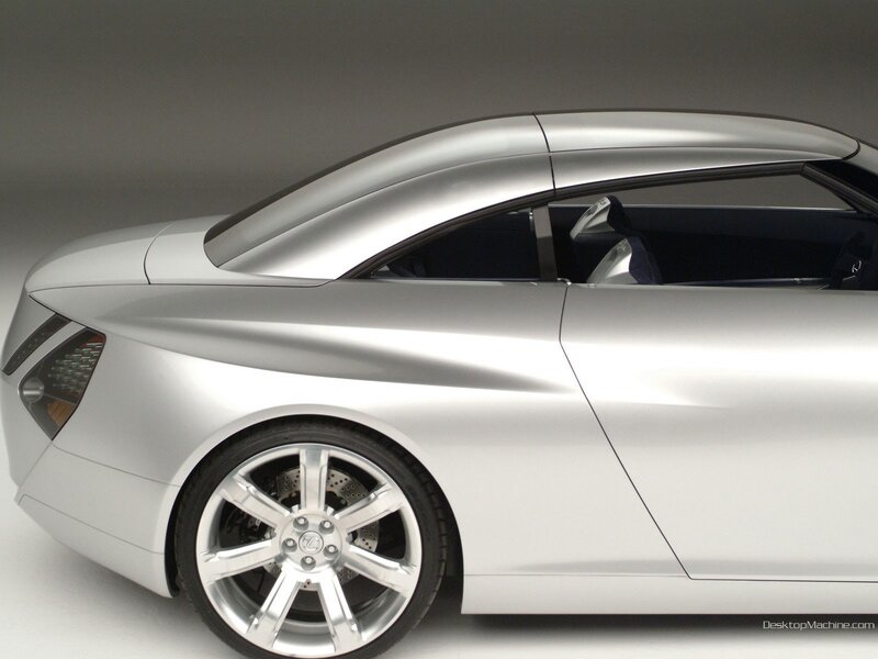silver concept car