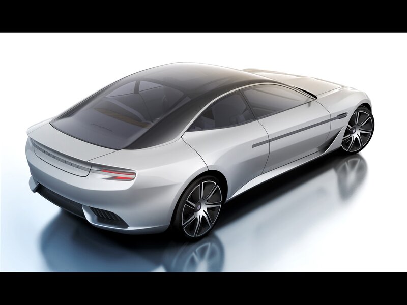 silver concept car