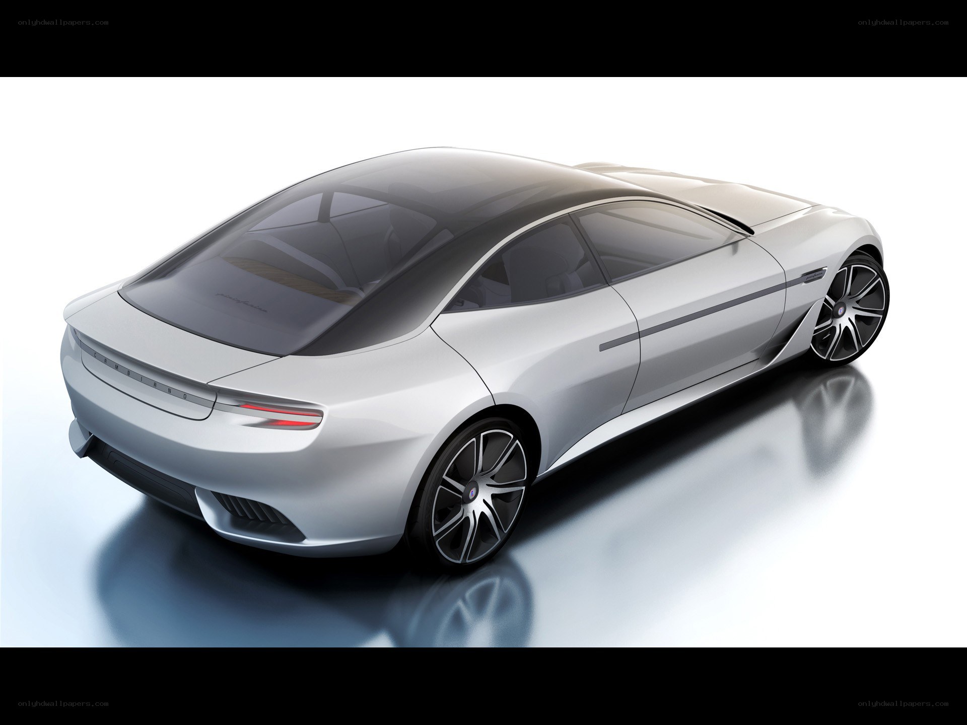 silver concept car