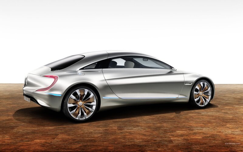 silver concept car