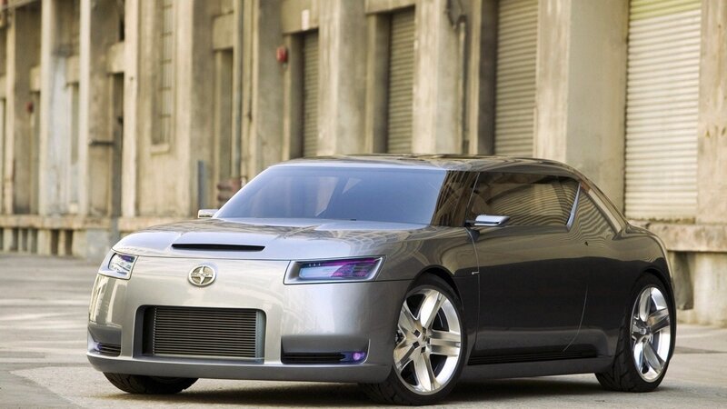 silver concept car