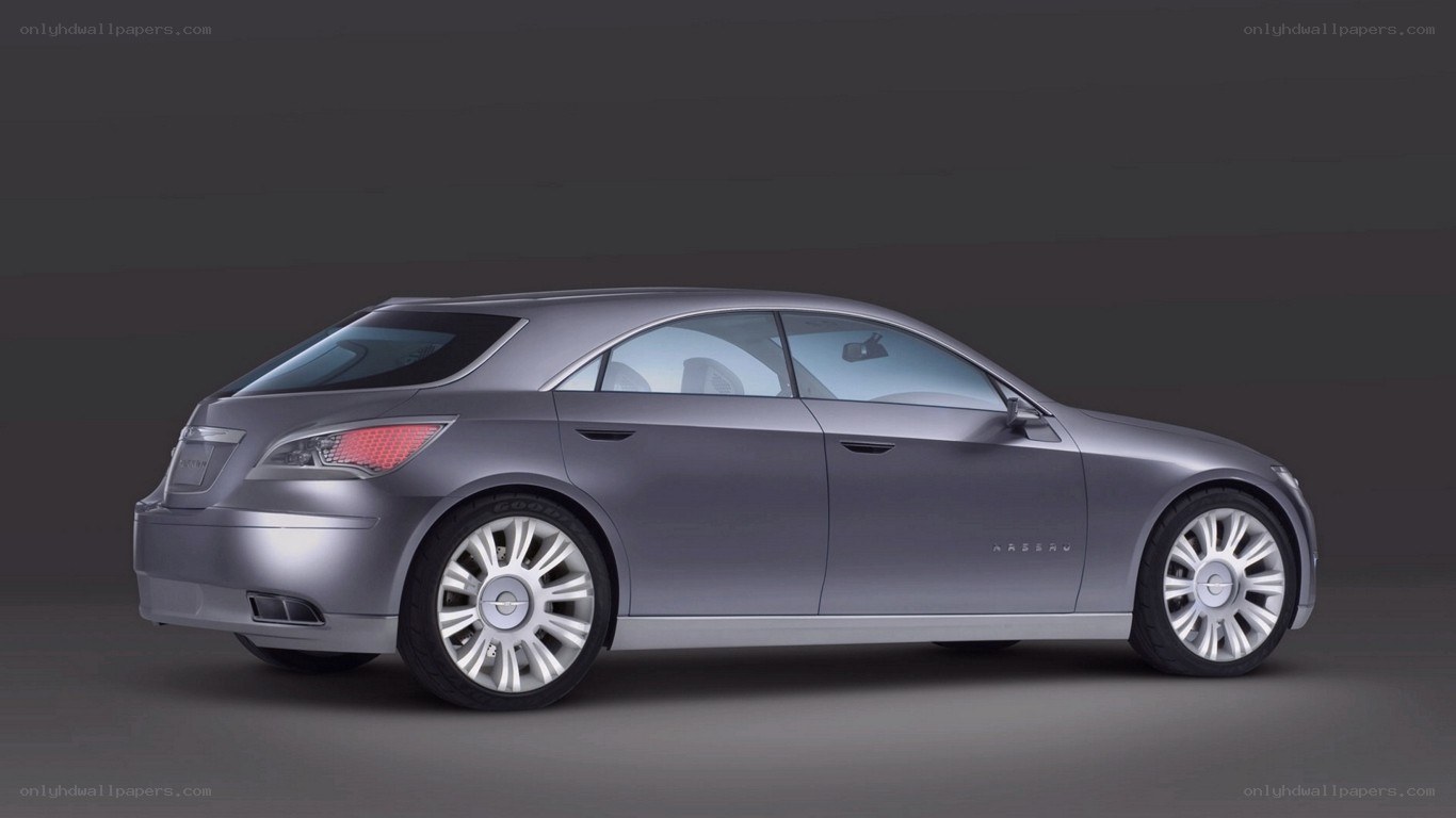 silver concept car