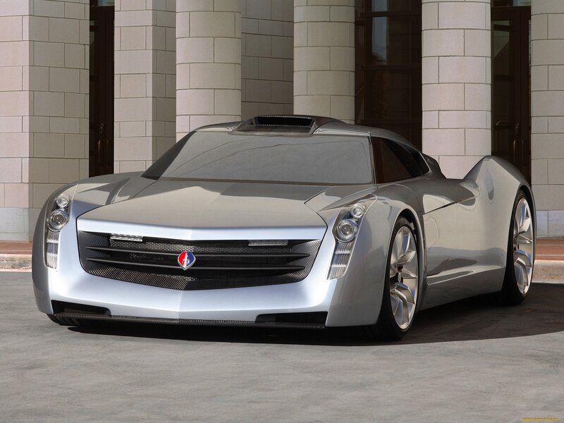 silver concept car