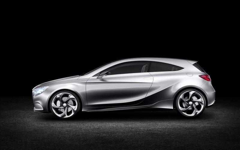 silver concept car