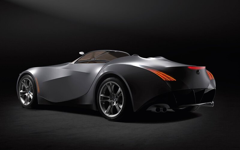 silver concept car