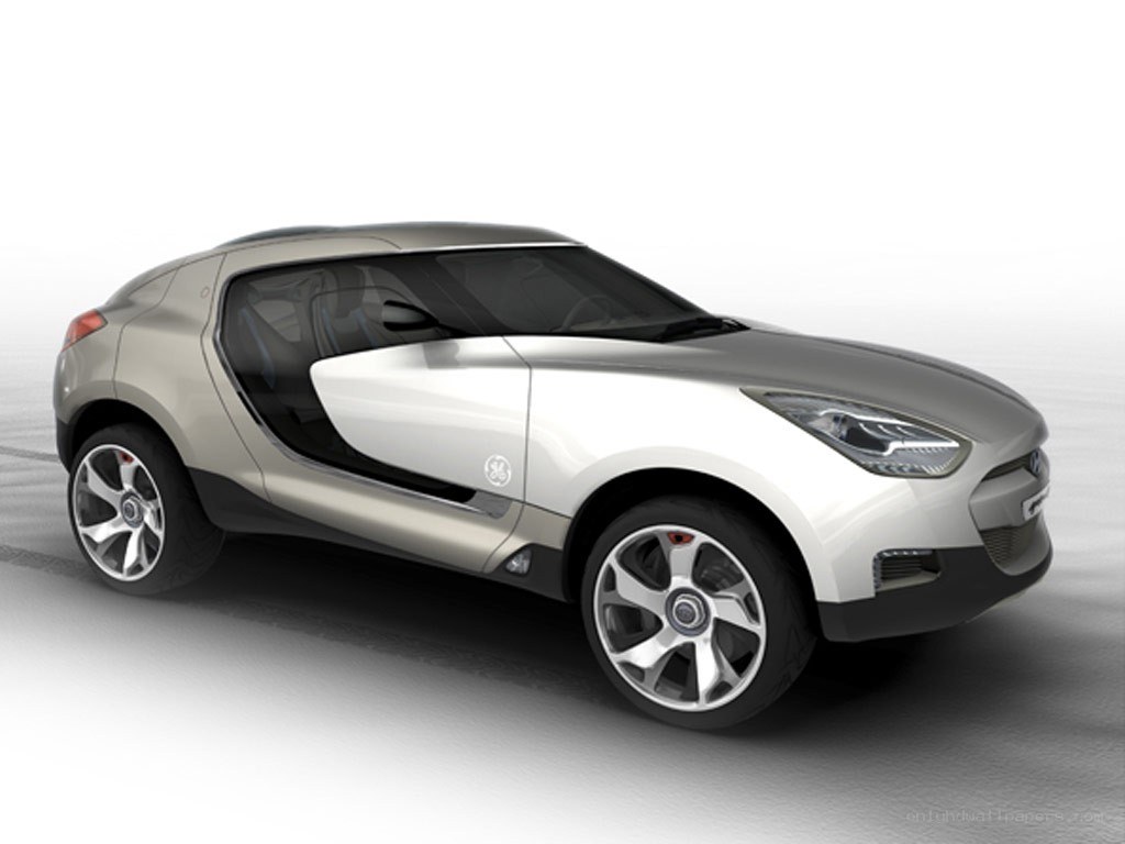 silver concept car