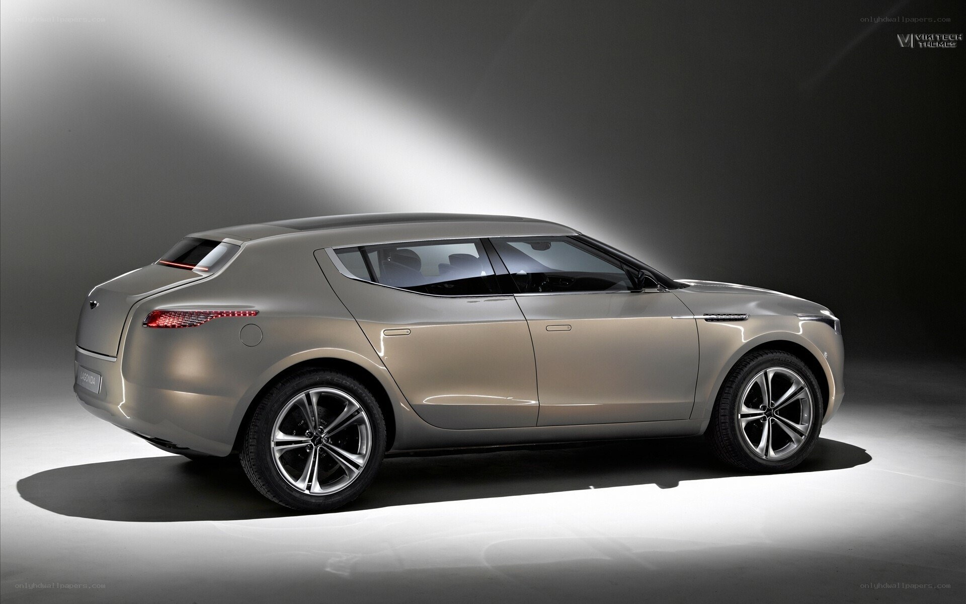 silver concept car