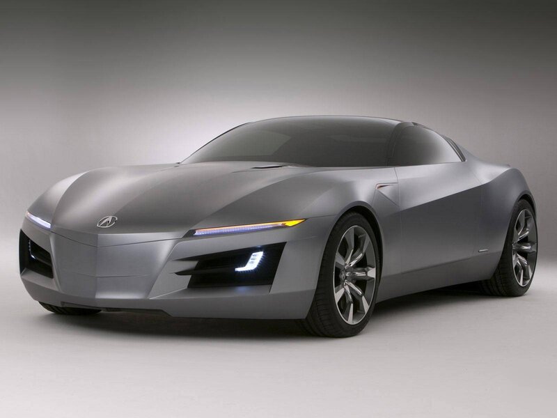Silver Concept Car — Acura
