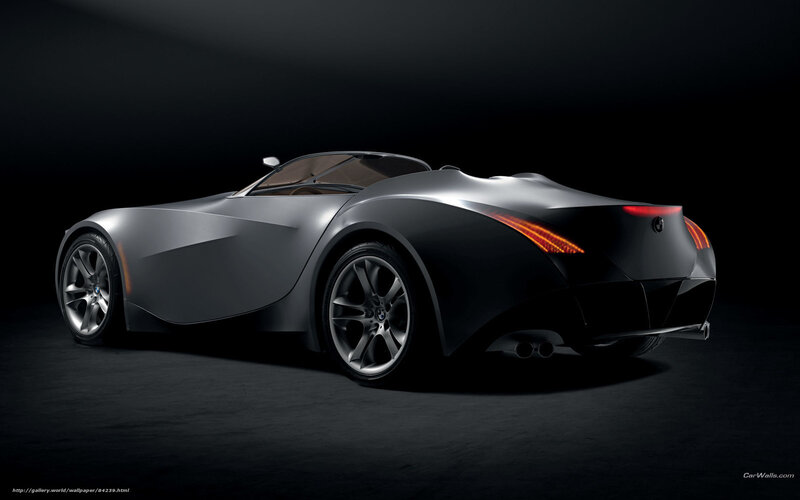 Silver Concept Car — Black