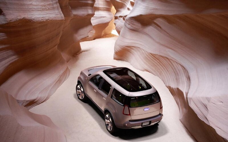 Silver Concept Car — Brown, Serene