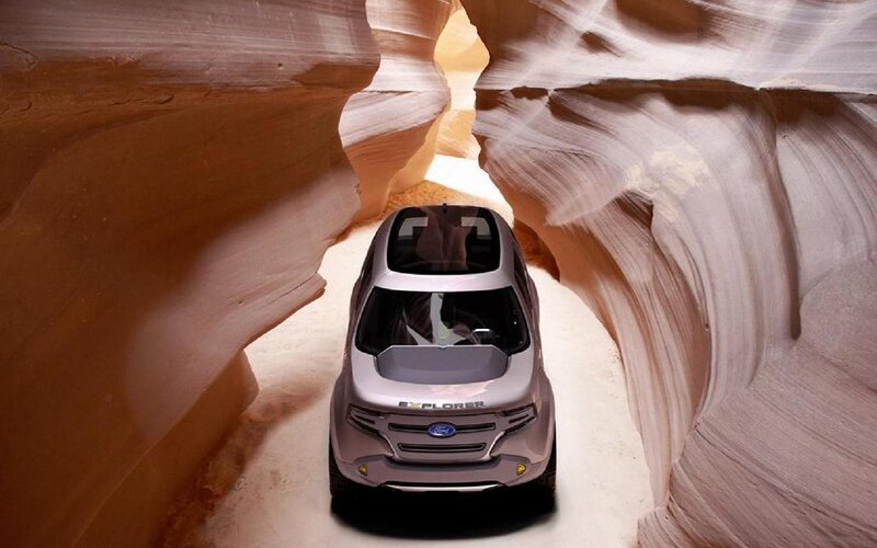 Silver Concept Car — Brown
