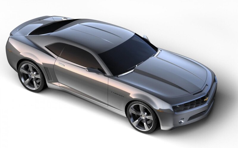 Silver Concept Car — Camaro