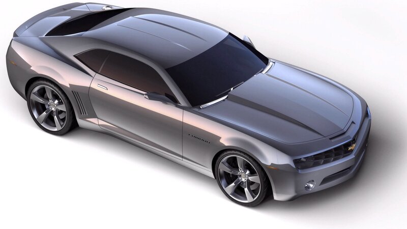 silver concept car design