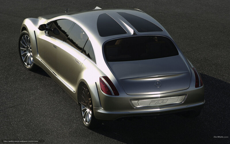Silver Concept Car — Dramatic, 3d Render, Asphalt, Sunroof