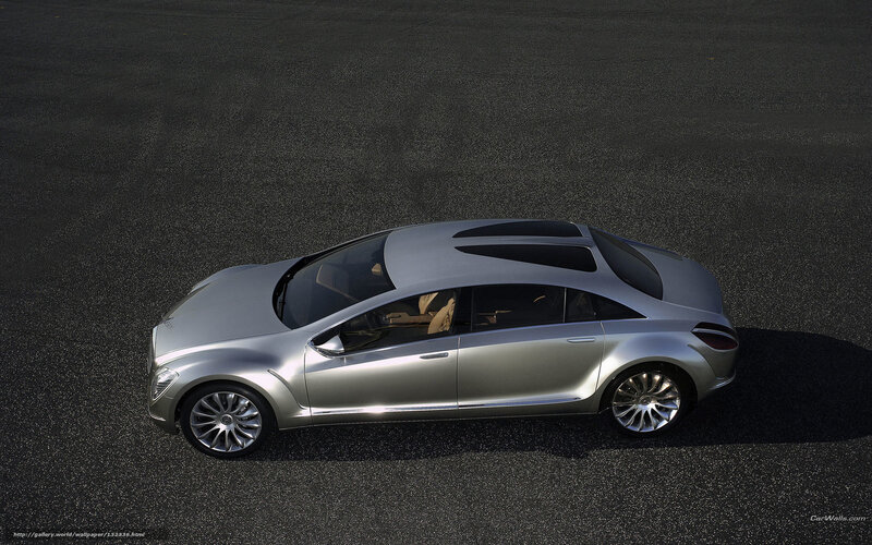 Silver Concept Car — Dramatic, 3d Render, Asphalt