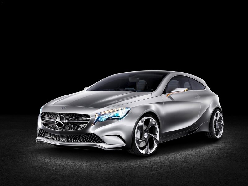 Silver Concept Car — Dramatic, 3d Render, Headlight