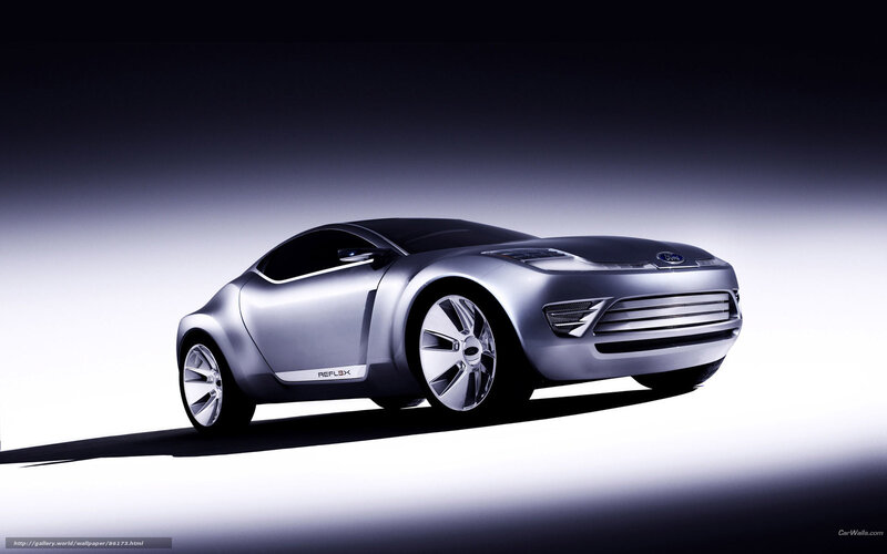 Silver Concept Car — Dramatic, 3d Render, Studio Lighting, White Background